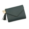 Women's Wallet Short Fashionable Handheld Bag Large Capacity Little Girl Zipper Bag Zero Wallet 