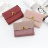 Women's Wallet Short, Large Capacity Women's Wallet Student Small Card Bag Zero Wallet 