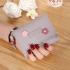 Women's Wallet Short Creative Fashion Wallet Student Buckle Zero Wallet 