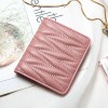 Card Bag Wallet Genuine Leather Women's Sheepskin Money Bag Card Cover Mini Small and Thin Zero Wallet Women's 