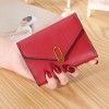 Women's Wallet Small 30% Discount Short Fashion Leather Bag Handheld Bag Multi Card Card Bag Multi functional Wallet 