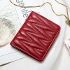Card Bag Wallet Genuine Leather Women's Sheepskin Money Bag Card Cover Mini Small and Thin Zero Wallet Women's 
