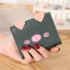 Women's Wallet Short Creative Fashion Wallet Minimalist Buckle Zero Wallet 