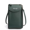 Large capacity, multifunctional, solid color, fashionable and minimalist one shoulder small bag, crossbody mobile phone bag for women 