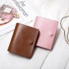 True pickup bag, women's short style, three fold short clip, buckle, zero wallet, vintage driver's license wallet 