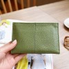 Women's zero wallet genuine leather short style simple and cute zipper top layer cowhide men's key mini key bag 