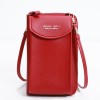 Large capacity, multifunctional, solid color, fashionable and minimalist one shoulder small bag, crossbody mobile phone bag for women 