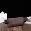 Single Shoulder Men's Chest Bag Crossbody Sports Small Bag Crazy Horse Skin Casual Waist Bag 