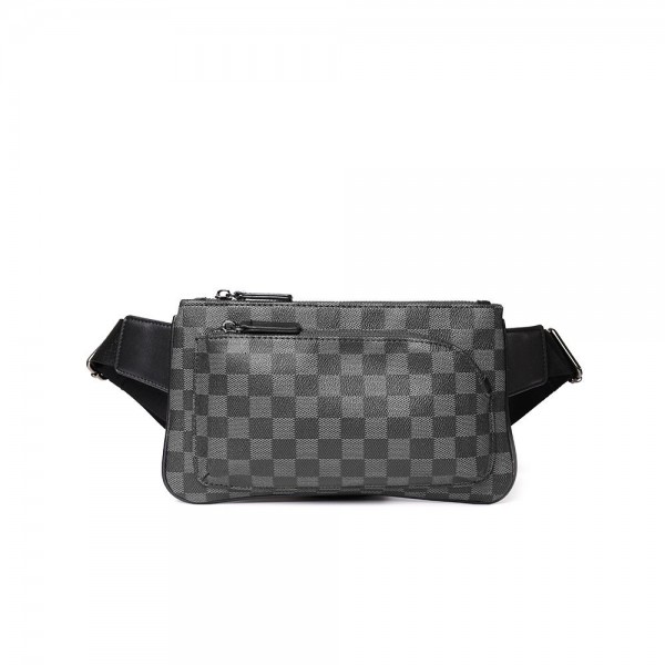 Checkered chest bag,...