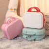 14 inch solid color small fresh handbag, student small makeup box, mini suitcase, holiday gift box 