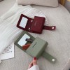 Spring/Summer New PU Mouth Red Envelope Single Room Crossbody Mini Women's Bag Carrying Makeup Bag Storage Bag 