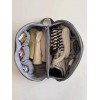 Travel portable underwear storage bag, split pack organizing bag, large capacity socks, underwear, bra storage bag, three in one 