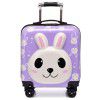 Children's suitcase, girls' small suitcase, babies' cartoon travel suitcase, boys' 18 inch luggage case 