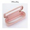 Women's New Travel Portable Leather Waterproof Transparent Wash Bag Large Capacity Makeup Brush Skincare Product Storage Bag 