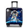 Children's suitcase, girls' small suitcase, babies' cartoon travel suitcase, boys' 18 inch luggage case 