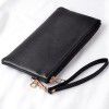 Long Wallet New Simple Soft Leather Handheld Women's Large Capacity Change Key Phone Small Bag 