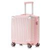 Luggage case, male business aluminum frame, female small 18 inch trolley case, universal wheel travel case, small and fresh new product 