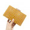 Dinner bag retro rattan woven trendy acrylic single shoulder chain bag for women 