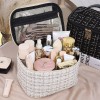 Makeup bag for women, small fragrance, large capacity, portable toiletries, storage bag, portable for going out 