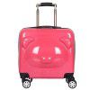 Cartoon board chassis, boys and girls, children's trolley box, 20 inch universal wheel, 18 inch travel box, password box 