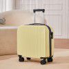 18 inch thick suitcase, women's small mini boarding password box, travel bag, children's suitcase, leather case 