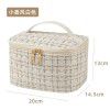 Makeup bag for women, large capacity, portable, handheld toiletries bag, new travel skincare storage bag 