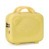 Bear Carrying Case Cartoon Luggage for Women Portable Climbing Case with Hand Gift Box for Children Storage Makeup Box 14 inches 