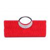 New hardware bracelet with rhinestone pleats, fashionable and classic women's bag, banquet bag, evening dress bag 