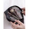 Makeup bag, women's mouth red bag, convenient storage bag, small mini carry on bag, mesh, large capacity 