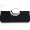 New hardware bracelet with rhinestone pleats, fashionable and classic women's bag, banquet bag, evening dress bag 