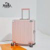 Luggage case, male business aluminum frame, female small 18 inch trolley case, universal wheel travel case, small and fresh new product 