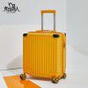Luggage case, male business aluminum frame, female small 18 inch trolley case, universal wheel travel case, small and fresh new product 