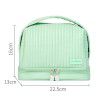 New Cake Makeup Bag with Large Capacity Dry Wet Separation Wash Bag for Travel Convenient Portable Cosmetic Storage Bag 