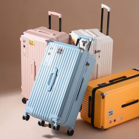 5-wheel large capacity thickened trolley box universal wheel 5-wheel travel box password luggage box 