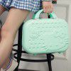 Cute cartoon cat makeup box, 14 inch cartoon carry on box, small luggage box, travel carry on suitcase 