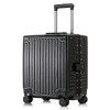 Luggage case, male business aluminum frame, female small 18 inch trolley case, universal wheel travel case, small and fresh new product 