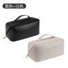 Makeup bag for women with large capacity, portable travel cosmetics, and toiletries 