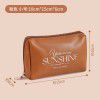 Travel makeup bag, carry on women's large capacity portable toiletries bag 