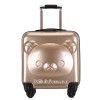 Children's suitcase, 18 inch luggage box, 3D cartoon travel box, universal wheel gift festival 