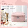 Makeup bag for women, new portable and large capacity cosmetic storage bag, box feeling waterproof, travel toiletries bag 