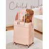 Multi functional trolley box, can sit and ride, lazy person strolling toy box, children's trolley box 