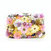 Ladies Handmade Colorful Flower Beaded Dinner Bag 
