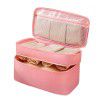 Travel underwear storage bag, portable and multifunctional organizing bag, business travel underwear and bra split storage bag 