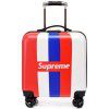 Children's suitcase, girls' small suitcase, babies' cartoon travel suitcase, boys' 18 inch luggage case 