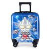 Cartoon board chassis, boys and girls, children's trolley box, 20 inch universal wheel, 18 inch travel box, password box 