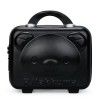 Bear Carrying Case Cartoon Luggage for Women Portable Climbing Case with Hand Gift Box for Children Storage Makeup Box 14 inches 