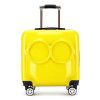 Children's suitcase, girls' small suitcase, babies' cartoon travel suitcase, boys' 18 inch luggage case 