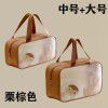 Travel toiletries bag, women's portable waterproof makeup bag, cosmetics sorting bag, swimming, fitness, bathing transparent 