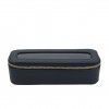 Women's New Travel Portable Leather Waterproof Transparent Wash Bag Large Capacity Makeup Brush Skincare Product Storage Bag 