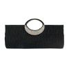 New hardware bracelet with rhinestone pleats, fashionable and classic women's bag, banquet bag, evening dress bag 